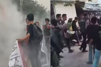 GMNI Jaksel tak terima polisi masuk sekretariat usai aksi di Pancoran