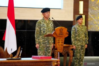 TNI lantik dua perwira tinggi jadi Pangkogabwilhan II dan Dansesko