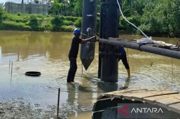 Pemkab Aceh Barat lanjutkan pembangunan jembatan rangka baja senilai Rp3,2 miliar