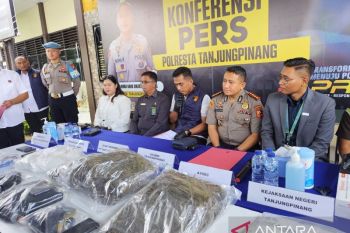 Polresta Tanjungpinang gagalkan penyelundupan sabu dari Malaysia ke Jakarta