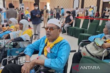 Jamaah haji disabilitas apresiasi layanan haji