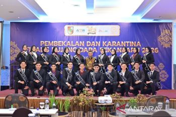 Kanwil Kemenkum Riau bekali Finalis Bujang Dara KI Pariwisata