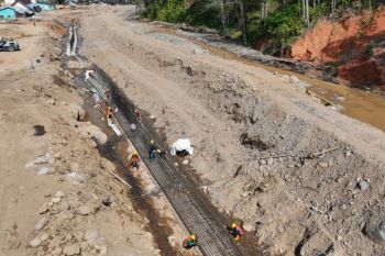 WIKA Dukung Kementerian PU dalam Rehabilitasi Kawasan Tapanuli Melalui Pembangunan Sabo Dam dan Proteksi Sempadan Sungai