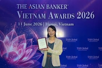 Cathay United Bank Ho Chi Minh City Branch Recognized by The Asian Banker for Consumer Lending Technology