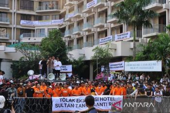 Polisi amankan 119 orang saat ricuh eksekusi eks Hotel Sultan