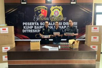 Polda Sulbar grebek gudang penyimpanan rokok ilegal di Polewali Mandar