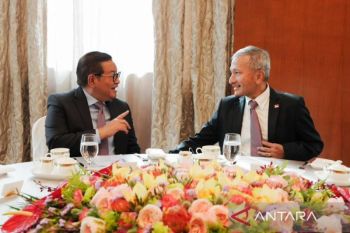 Pramono bertemu dua menteri Singapura bahas investasi dan transportasi
