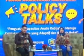 Kanwil Kemenkum Riau ikuti Policy Talks Penguatan Analis Kebijakan Berbasis Bukti