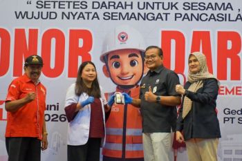 Semarakkan Hari Lahir Pancasila, PT Semen Padang sumbangkan 312 kantong darah kepada PMI