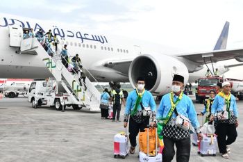 Sebanyak 4.868 haji Debarkasi Palembang telah kembali