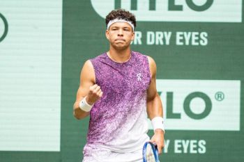 Shelton dan Fritz pertahankan momentum dengan melaju di Halle