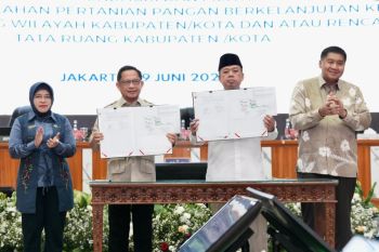Mendagri dan ATR/BPN menerbitkan pedoman perlindungan lahan pertanian