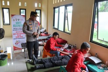 Polres Pasaman Barat adakan bakti kesehatan sambut hari Bhayangkara