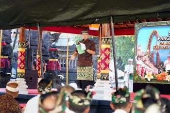 Pangdam Udayana ajak prajurit dan ASN hidupkan kearifan lokal Bali untuk jaga persatuan