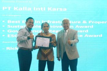 PT Kalla Inti Karsa raih penghargaan Indonesia Sustainability Award 2026