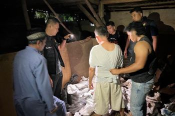 Polda Babel gagalkan penyelundupan 231 balok timah ilegal ke luar Bangka