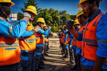 Perkuat budaya K3, PLN UP3 Selaparang ikuti safety briefing online