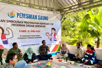 Pertamina Patra Niaga RJBB resmikan Saung SAGARI di Indramayu