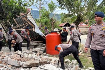 Polda-Sulteng kerahkan 190 personel bantu penanganan pascagempa