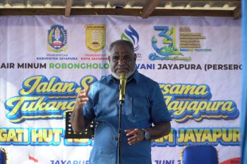 Wali Kota Jayapura apresiasi PT Air Minum dalam pemberian layanan air bersih