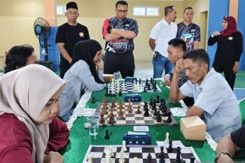 Polres Banjarbaru cari bibit pecatur berbakat melalui turnamen HUT Bhayangkara