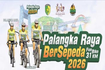 Palangka Raya Bersepeda usung sport tourism, menikmati keindahan alam Kota Cantik