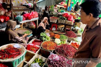 Harga cabai rawit Rp76.300/kilogram dan telur ayam Rp29.950/kilogram