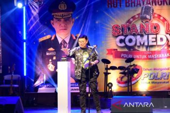 Polda Jambi gelar lomba 'Stand Up Comedy' meriahkan Hari Bhayangkara ke-80