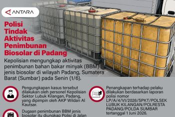 Polisi tindak aktivitas penimbunan biosolar di Padang