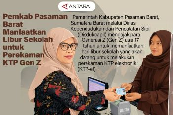Pemkab Pasaman Barat Manfaatkan Libur Sekolah untuk Perekaman KTP Gen Z