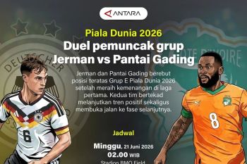 Piala Dunia 2026: Duel pemuncak grup Jerman vs Pantai Gading