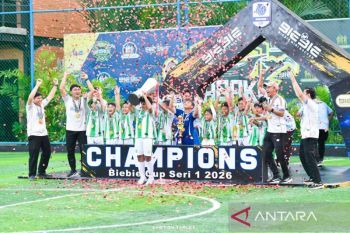 Borong dua gelar, SDIT Ukhuwah rajai Biebie Cup Seri I 2026