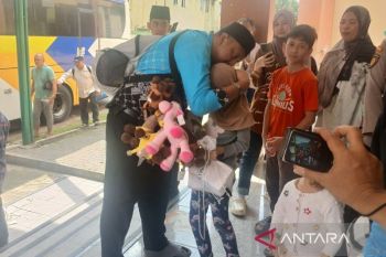 Kloter 17 penutup kepulangan jamaah haji asal Sumut ke tanah air