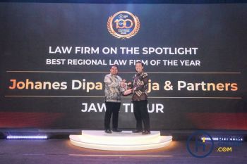 Kantor Hukum Johanes Dipa Widjaja raih predikat Elite One