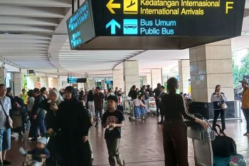 Pergerakan penumpang libur sekolah melalui Bandara Soetta capai sekitar 1,91 juta