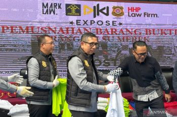 Perang lawan produk palsu, DJKI musnahkan 567 barang bukti