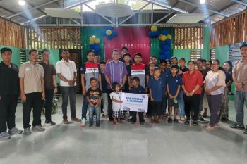 Pertamina Regional Sulawesi salurkan santunan di Poso
