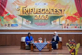 Gelar Puncak Trifuego Fest 2026, HIMAKOM UMS dorong mahasiswa bangun karakter komunikasi lewat kepercayaan diri