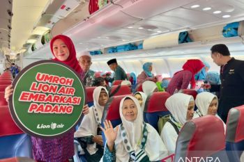 Lion Air kembali operasikan penerbangan langsung Padang-Jeddah untuk jemaah umrah pada 2026