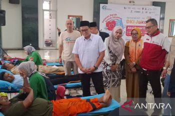 HUT ke-499 Jakarta, Komwaja gelar donor darah di kantor Pemkot Jakbar