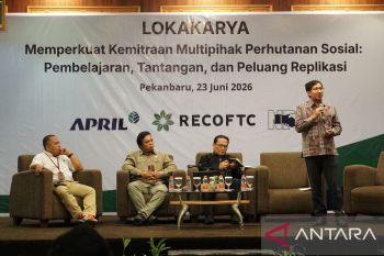 RECOFTC dan APRIL gelar lokakarya implementasi Agroforestri di Siak dan Kuansing