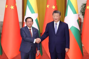 Chinese, Myanmar leaders discuss stronger cooperation