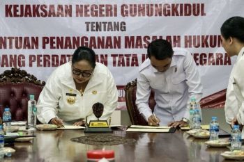 Pemkab Gunungkidul sigap amankan pembangunan lewat jalur hukum