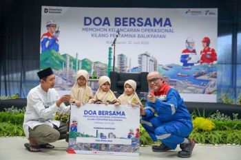 Kilang Pertamina Balikpapan gelar doa bersama untuk kelancaran operasi