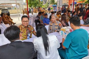BRI semarakkan bakti kesehatan Hari Bhayangkara Polres Pematangsiantar