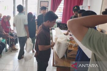 Penyaluran bantuan pangan di OKU Raya sudah capai 100 persen