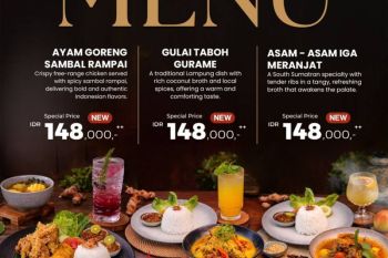The View Restaurant hadirkan menu nusantara dengan cita rasa otentik