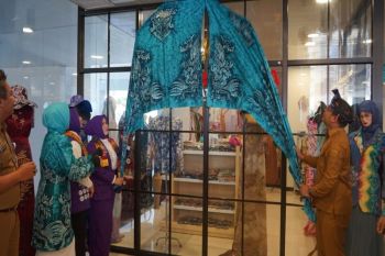 Wakil Bupati Kotabaru resmikan galeri Dekranasda