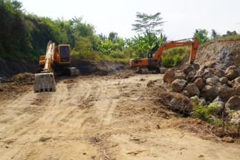 Pemkab Jepara bersama tim gabungan sidak tambang galian C ilegal di Rajekwesi
