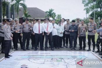 Personel Polres Kuansing bertugas secara profesional mensukseskan MTQ Riau